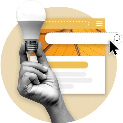 Screenshot of a online restaurant page updated with Yext 